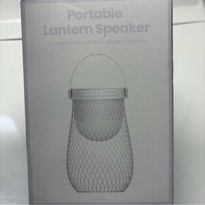 Portable Lantern Speaker - White amazing sound